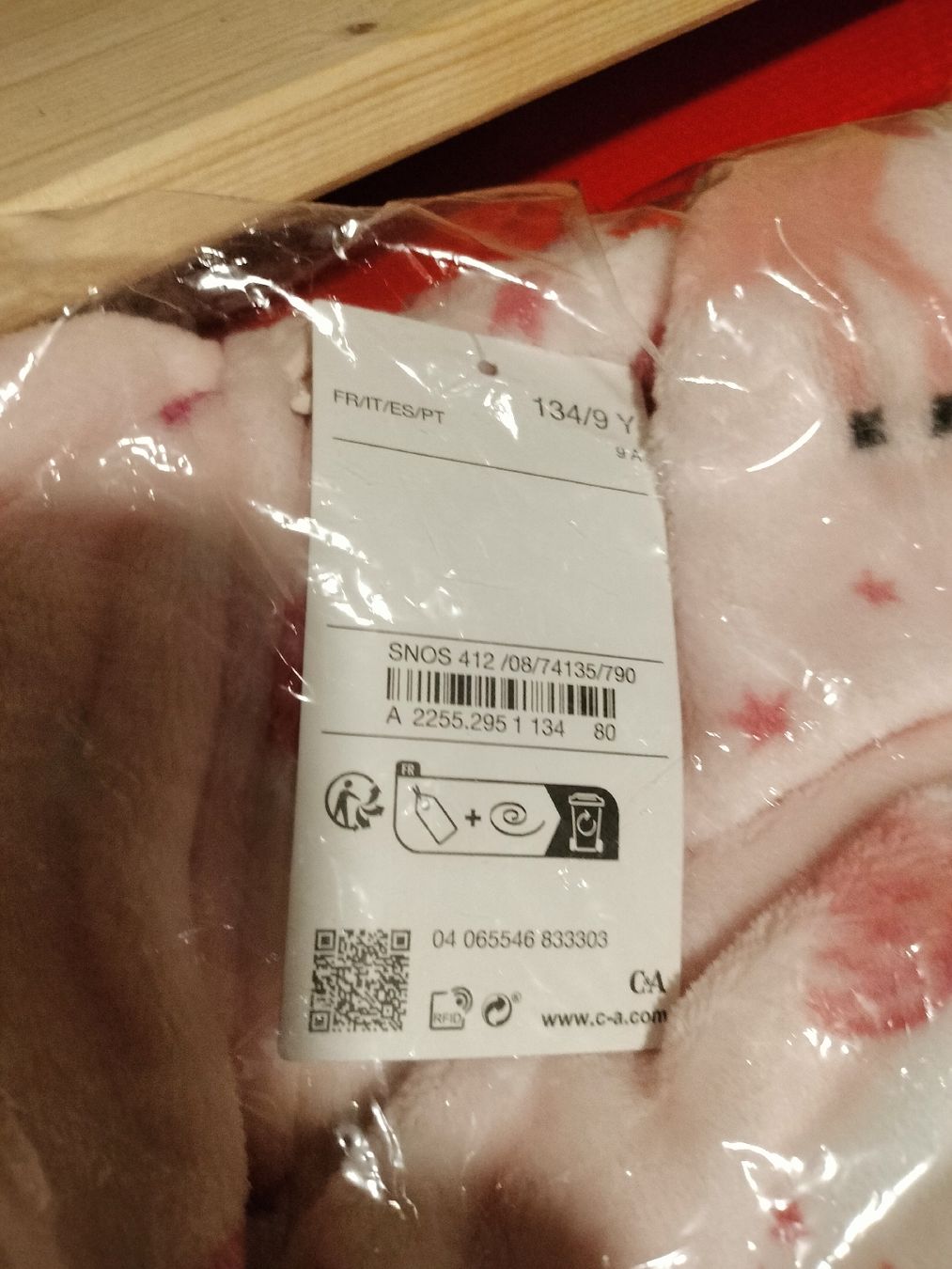 C&A Tute: Jumpsuit Einhorn Einteiler gr 134 Kostüm rosa – Nuovo e nell'imballaggio originale da Gordevio venduto da LadyTicino 1