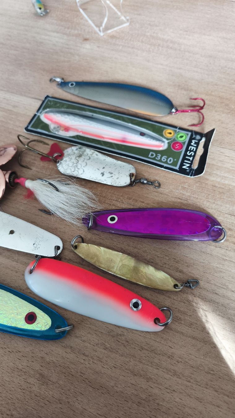 Savage Gear Esche: Löffel diverse. Savage Gear Westin.  – Usato da Sarnen venduto da sebalant 3