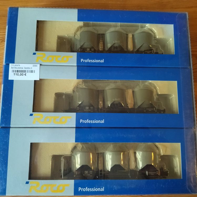 Roco Staubsilowagen, Set mit 3 Stück 45979 (660) (Gebraucht) in Basel ...
