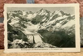 BERNINAGRUPPE & MORTERATSCHGLETSCHER - Feldpost