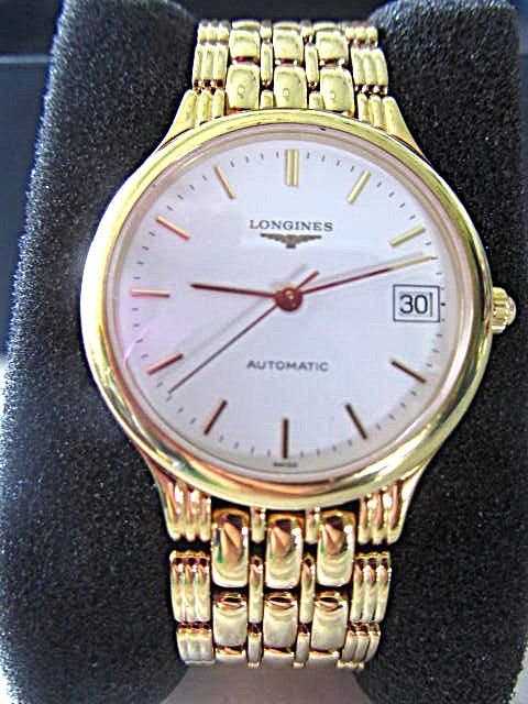 Longines Orologi: Longines-Presence Automatic Date-L5.650.2 -34 cm 2J.Int.Gar! – Usato da Goldach venduto da bonnyrio 4