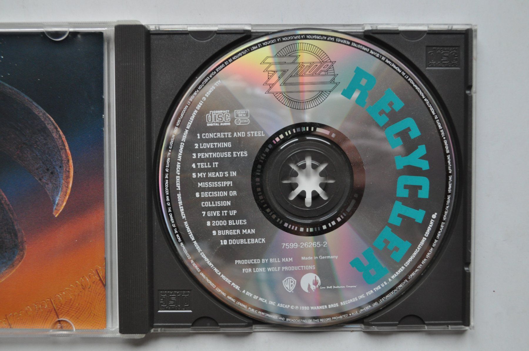 CD: Z Z Top - Recycler – Usato da Marin-Epagnier venduto da Vinil68 2