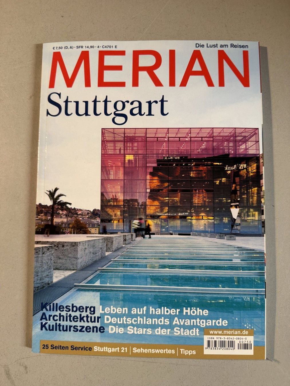 Riviste & Magazine: Merian Stuttgart April 2008 – Usato da Erstfeld venduto da Uhu1980
