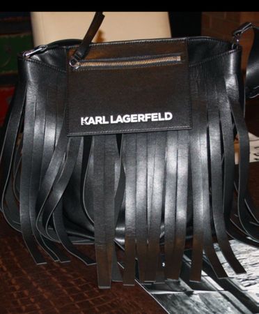 Karl Lagerfeld Tasche mit Fransen. ein echter Hingucker!