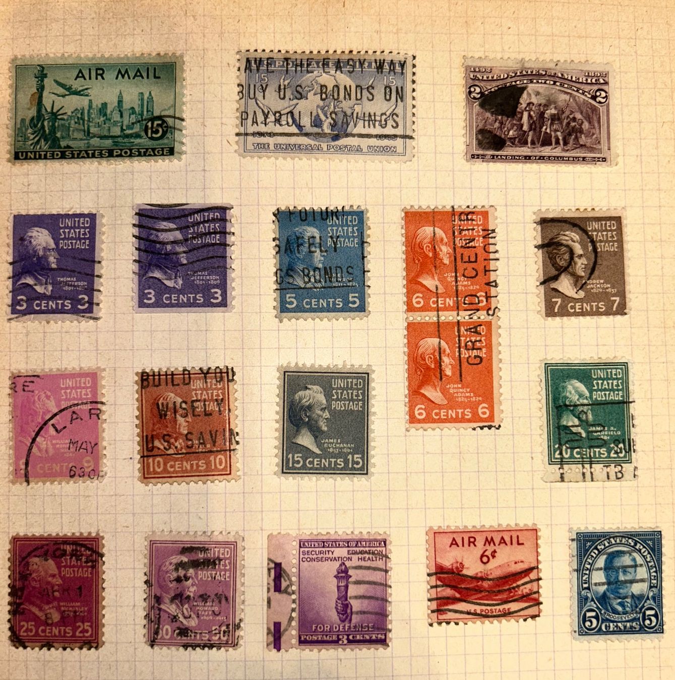 Alle Briefmarken: Briefmarkensammlung – Gebraucht aus Riehen von Rodiba 6