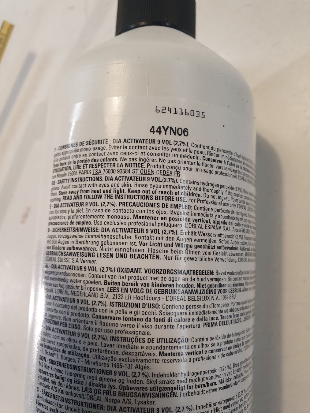 Tinte: Loreal Dia Activateur – Usato da Zürich venduto da loosebone 2