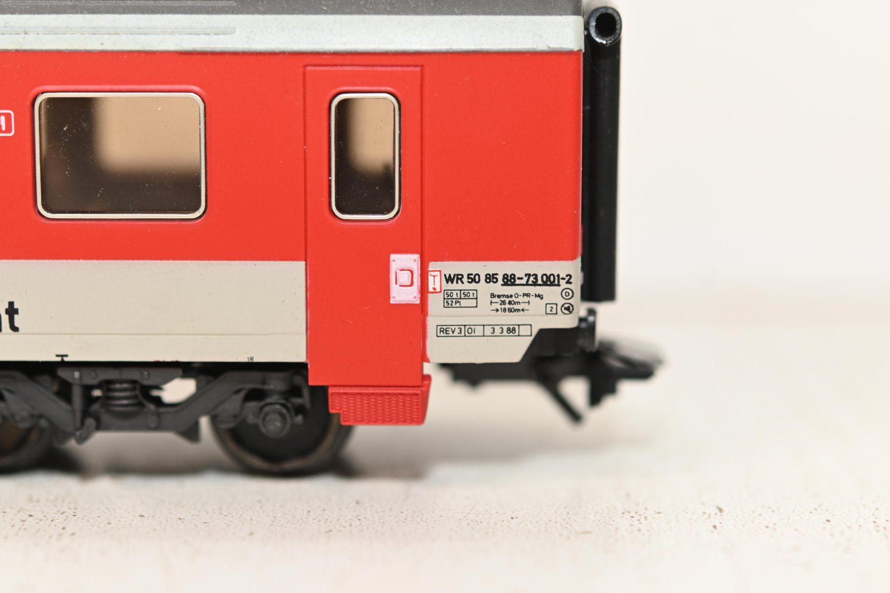 Märklin Modellini di ferrovie: Restaurant Wagen Märklin HO/AC – Usato da Laupen ZH venduto da Zmoewe 3