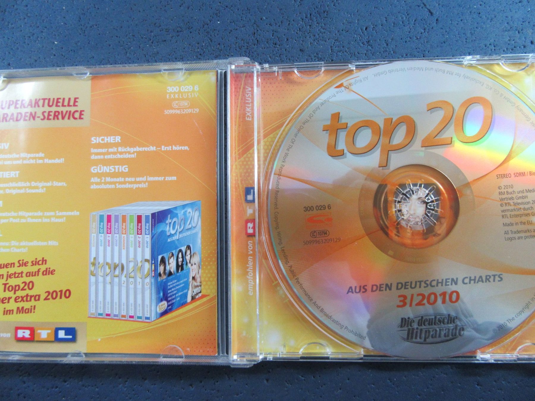 CD: TOP 20 AUS DEN DEUTSCHEN CHARTS 3/2010 CD – Usato da Ettingen venduto da Hausi4711 1