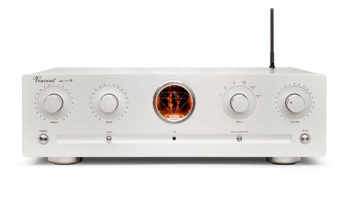Vincent Amplificatori: Vincent SA-T7 Diamond High-End Vorverstärker Silber – Nuovo e nell'imballaggio originale da Frick venduto da hifimarkt