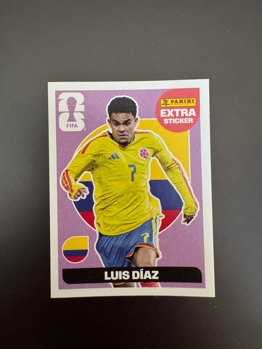 Panini Extra Sticker FIFA 2026 Luis Díaz Kolumbien (Gebraucht) in ...