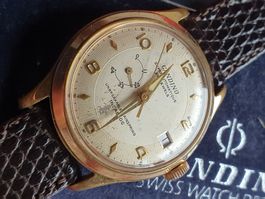 Candino Superautomatique Gangreserve red date  mit Box