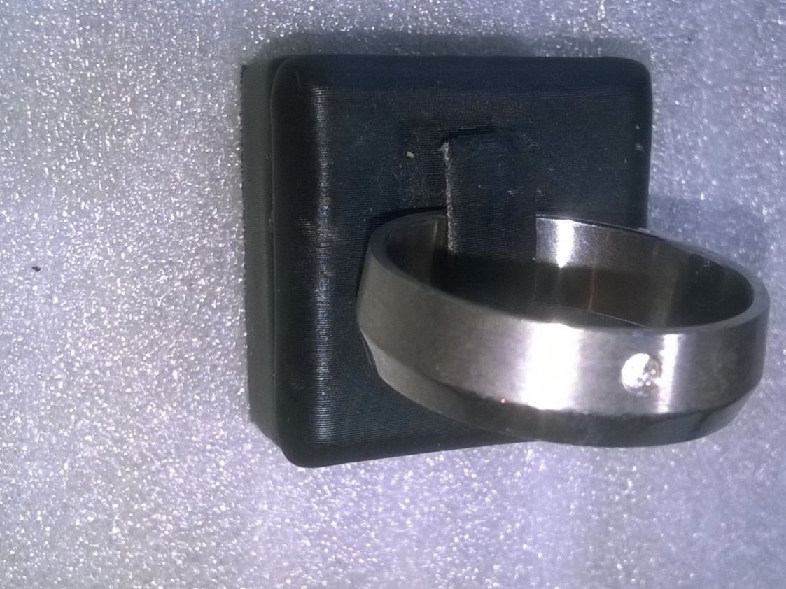 Ringe: RING EDELSTHAL  SILBER FARBE,,MATTE MIT ECHT KRISTALL – Neu (gemäss Beschreibung) aus Basel von bijoutrie_4