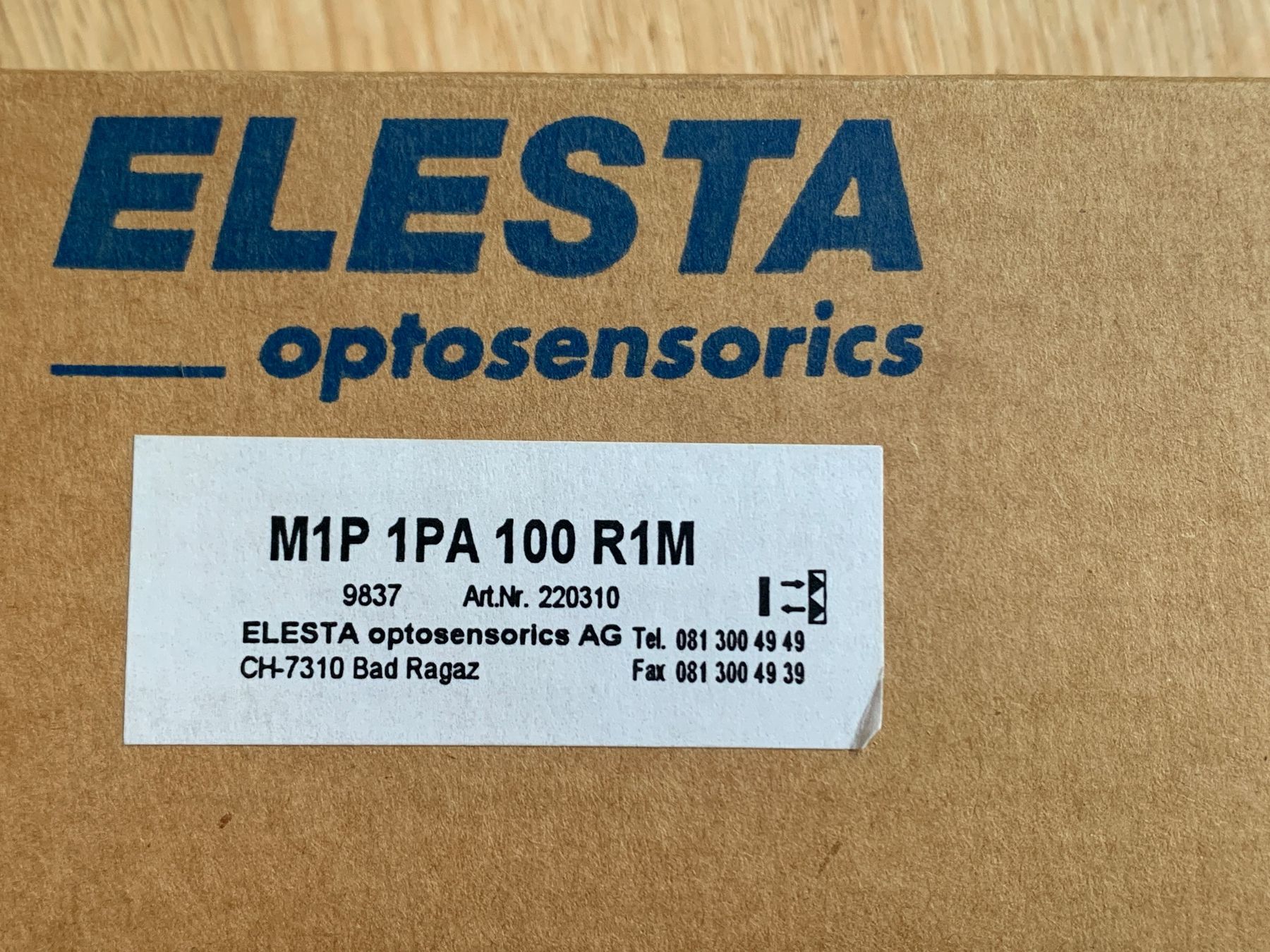 Componenti elettronici: ELESTA Lichtschranke M18x1, neu – Nuovo e nell'imballaggio originale da Wildegg venduto da Elefant42 4