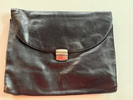 Elegante Navyboot Aktentasche in Schwarz