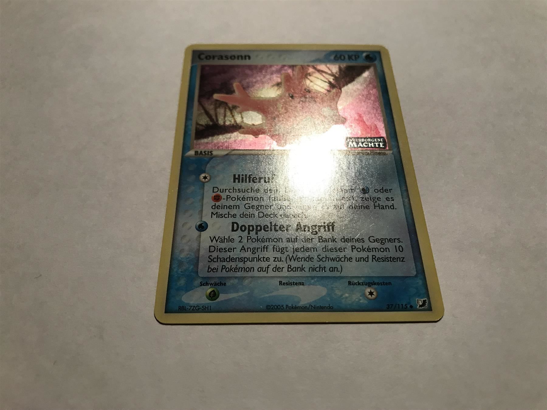 Pokémon Sammelbilder & Trading cards: Corasonn holo Unseen Forces – Neu (gemäss Beschreibung) aus Hagendorn von Pokecollectorch 4