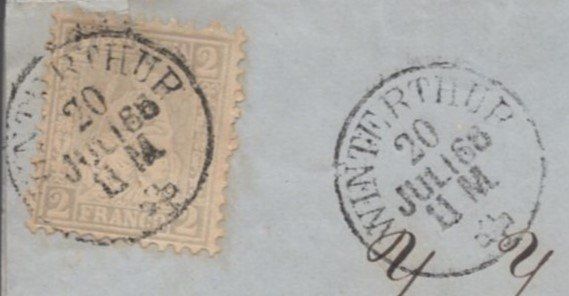 Alle Briefmarken: WINTERTHUR 20.JULI 66 – Gebraucht aus Aarau von kufi44 1