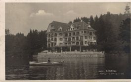 Hotel Central Weggis, Vierwaldstättersee, gel. 1913