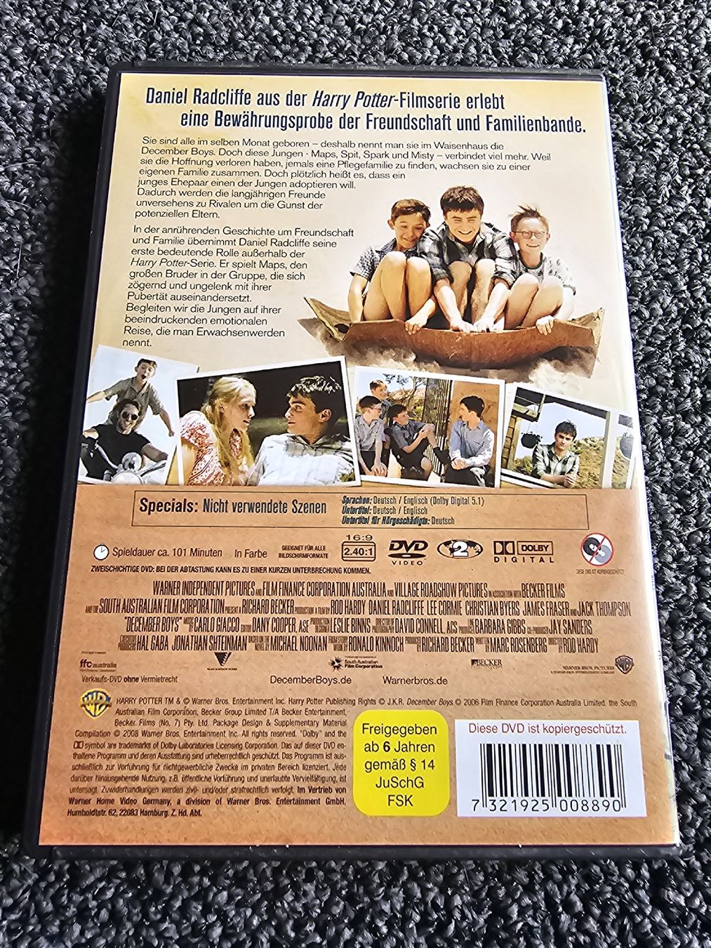 Tutti i DVDs: DVD December Boys (20220) – Usato da Ruswil venduto da jan_bxl5 1