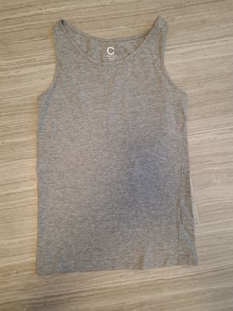 haut/liquette/marcel gris taille 146/152