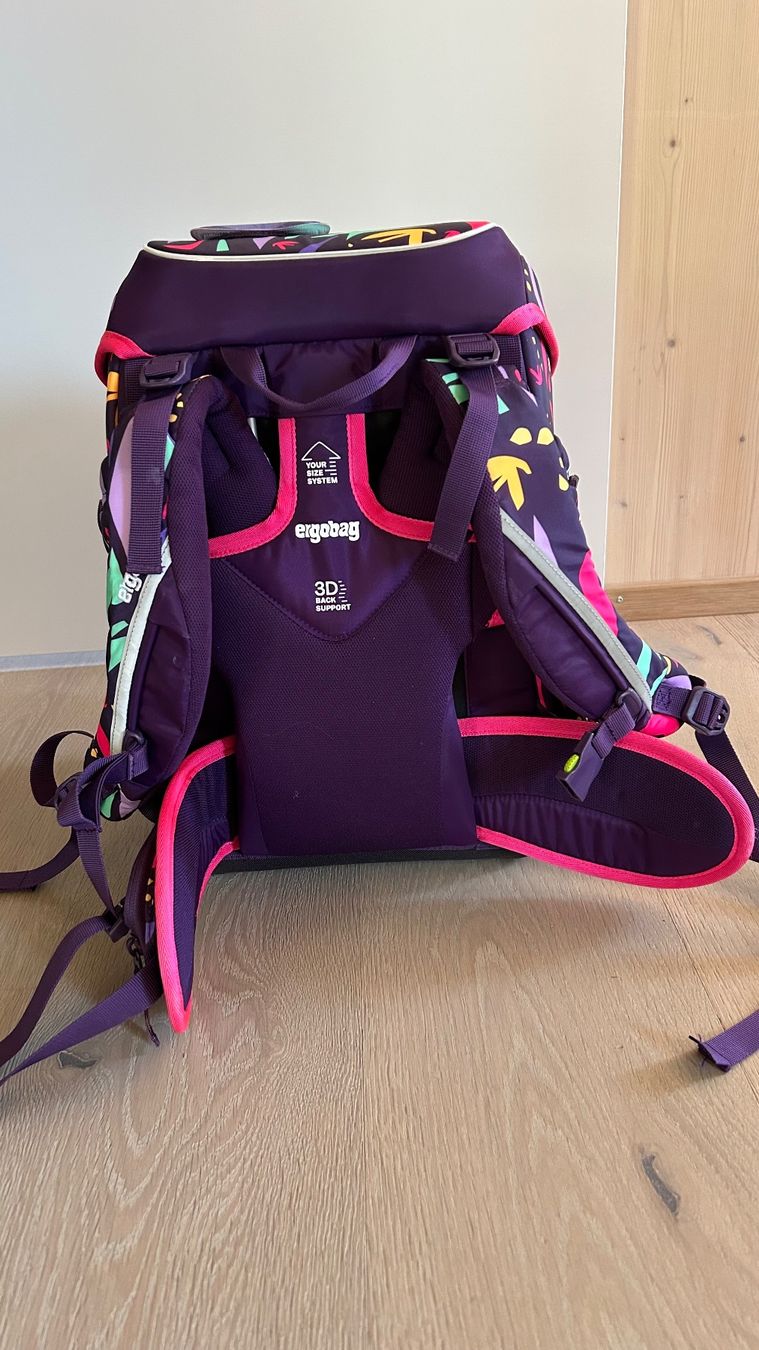 Kindertaschen: Schulrucksack Violett – Gebraucht aus Heimberg von SN933 2