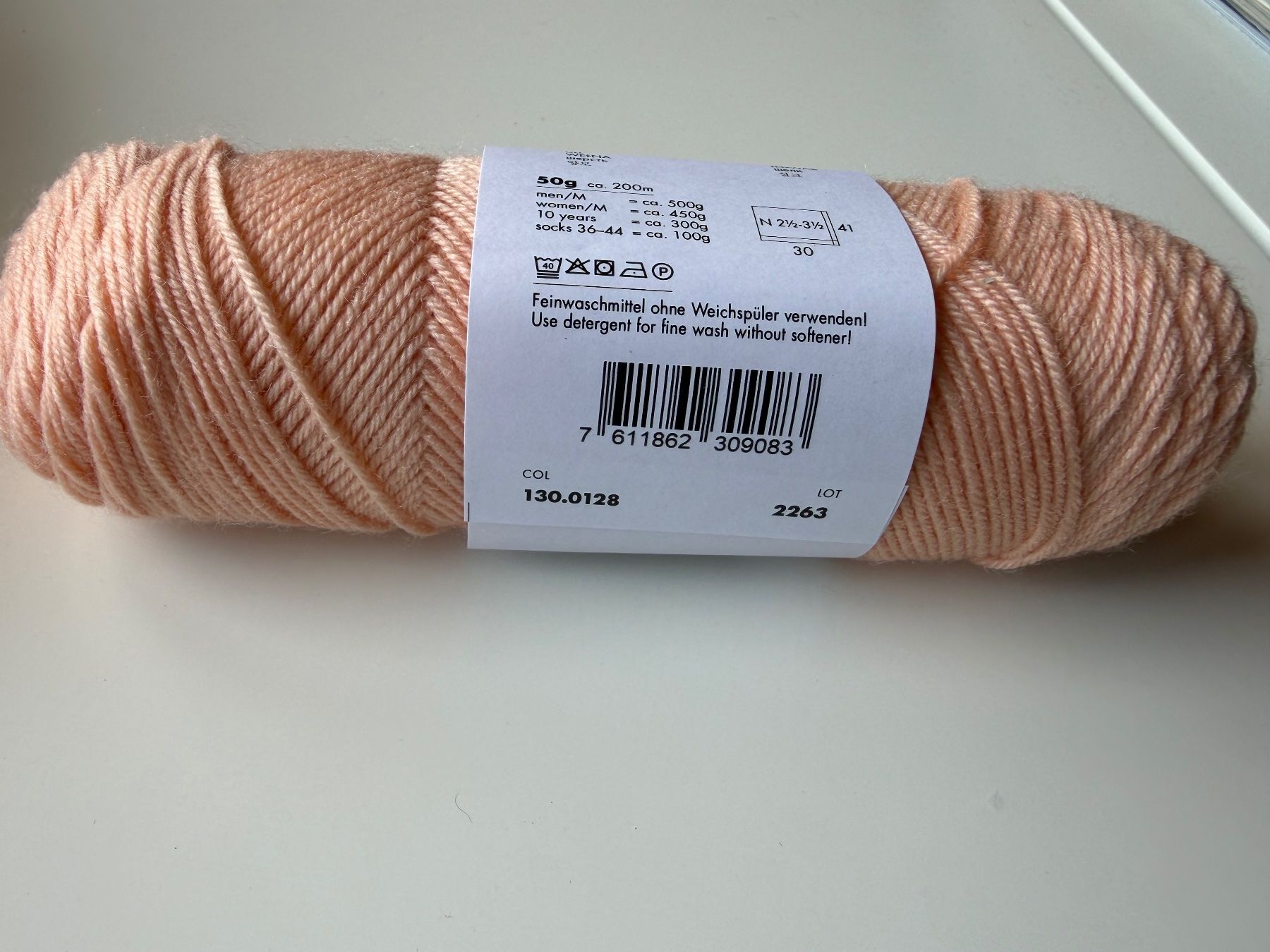 Lang Yarns Lana: 1 Knäuel Jawoll Silk Langyarns – Nuovo e nell'imballaggio originale da Büsserach venduto da bor_s88m 1