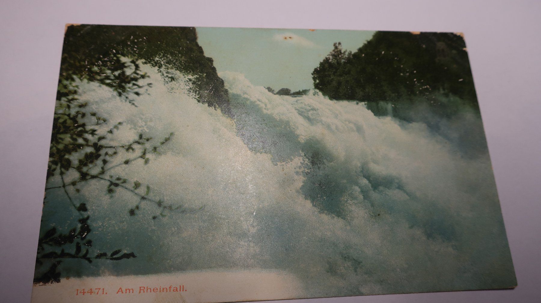 Cartes postales: Am Rheinfall N°14471  1907 – D'occasion à Cormoret par Pascalll2001 1
