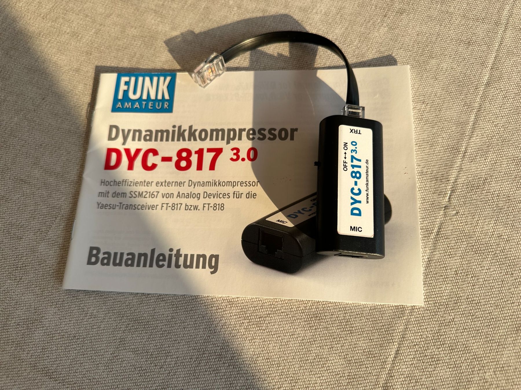 Yaesu Funktechnik: DYC-817 Dynamikkompressor – Neu (gemäss Beschreibung) aus Ibach von Wzgra