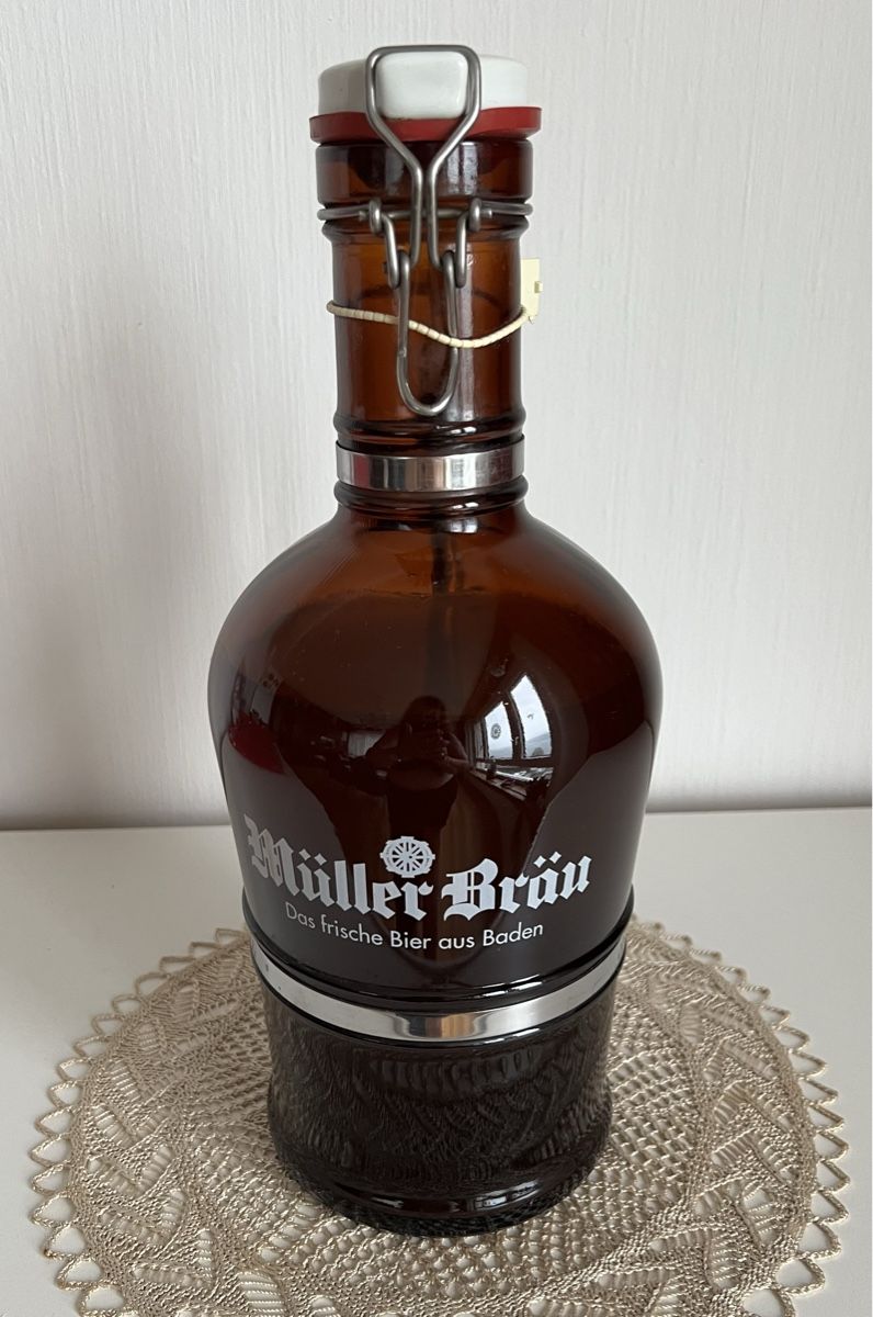 Bicchieri, Caraffe & Bottiglie: Kellerfund Vintage Bierflasche 2 L – Nuovo e nell'imballaggio originale da Uznach venduto da bike181959 1