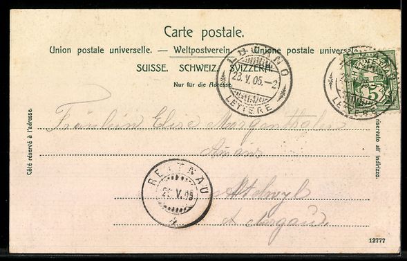 Cartes postales: AK Lugano, Getto d`acqua – D'occasion à Berlin par bartko-reher 1