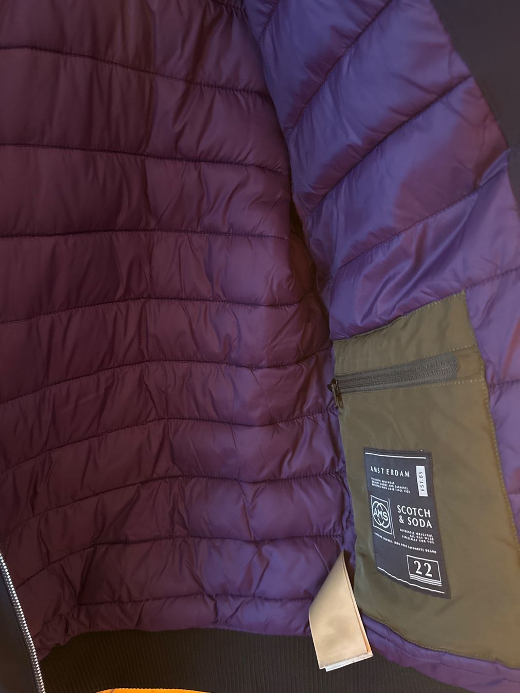 Maison Scotch Jacken: Scotch&Soda Hooded Jacket dunkelblau M – Gebraucht aus Winterthur von britsi 7