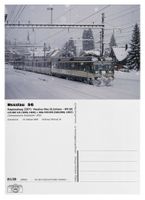 Nesslau Toggenburg Südostbahn SOB ABt 141 + BDe 576 053-3