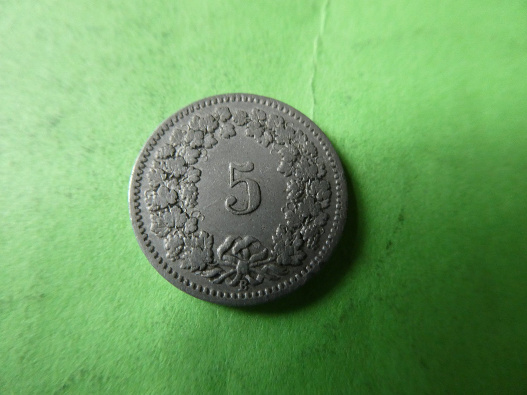 Toutes les monnaies: Schweiz 1902, 5 Rappen – D'occasion à Hinterforst par Rohusri 1