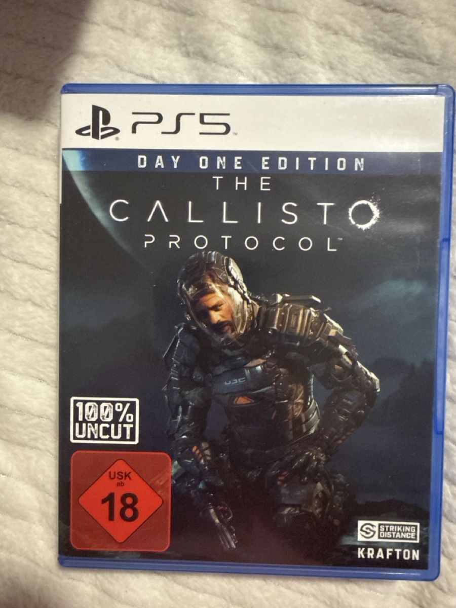 Sony Giochi: The Callisto Protocol Day One Edition PS5  – Usato da Landquart venduto da freddy1969