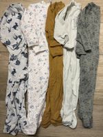 5er-Set Schlafanzüge mit Fuß für Jungen, Größe 98 🦊