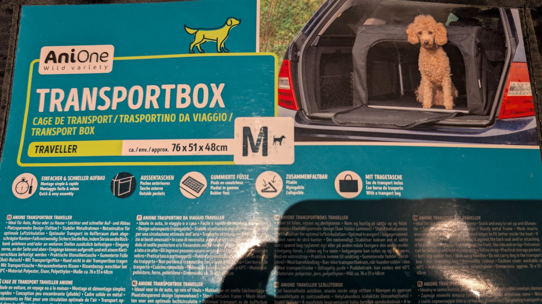 Cages, transport & sécurité: AniOne Transportbox – D'occasion à Stäfa par Viviane77 1