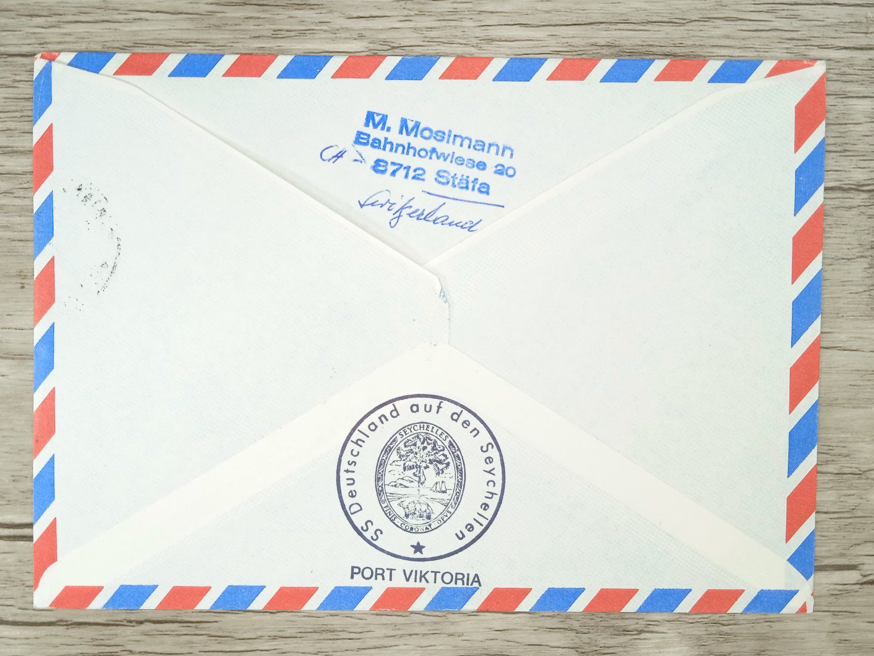 Tutti i francobolli: TR73 Enveloppe + Timbre Seychelles 1987 – Usato da Cousset venduto da Patrick_Collections 1