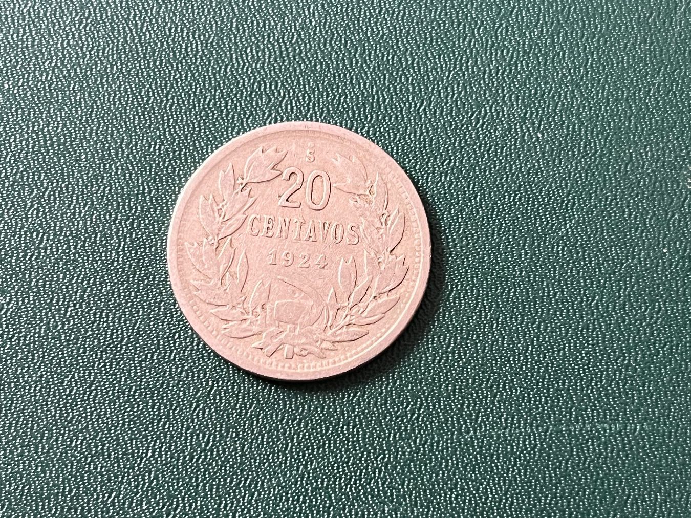 Tutti le monete: Chile 20 Centavos 1924 Münze – Usato da Neuenhof venduto da Shadow- 1