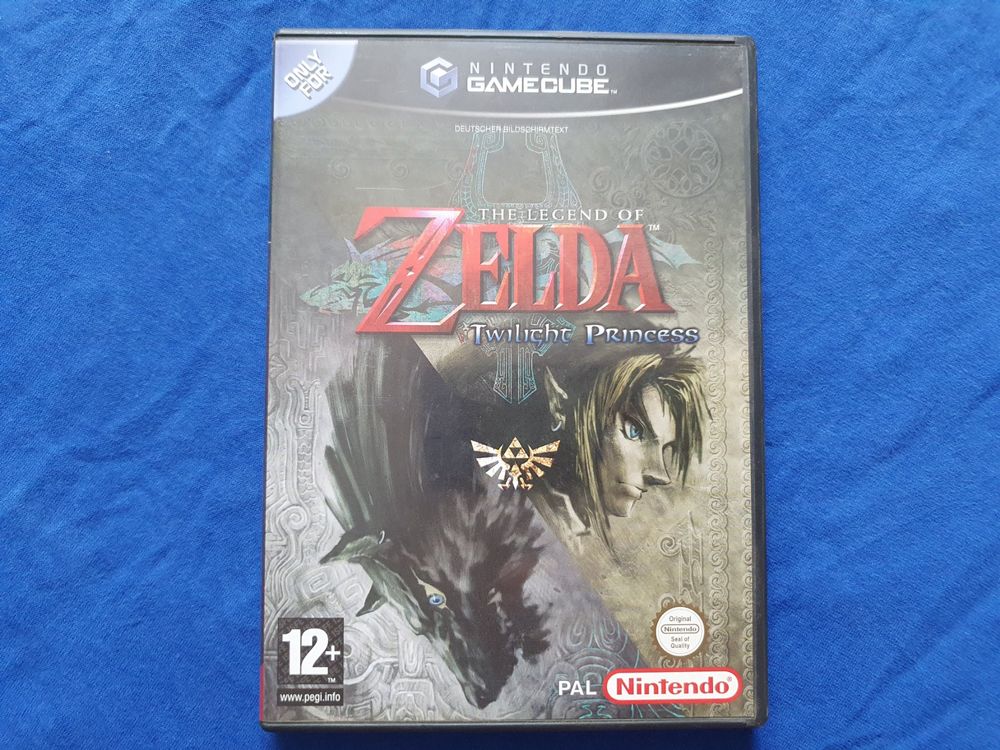 Boîte + Notice Zelda Twilight Princess Sur GameCube - Version FRA - PAS DE JEU