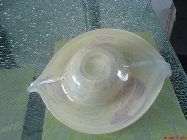 Ciotole: schöne MP Glas Früchteschale – Usato da Oftringen venduto da andrax 2
