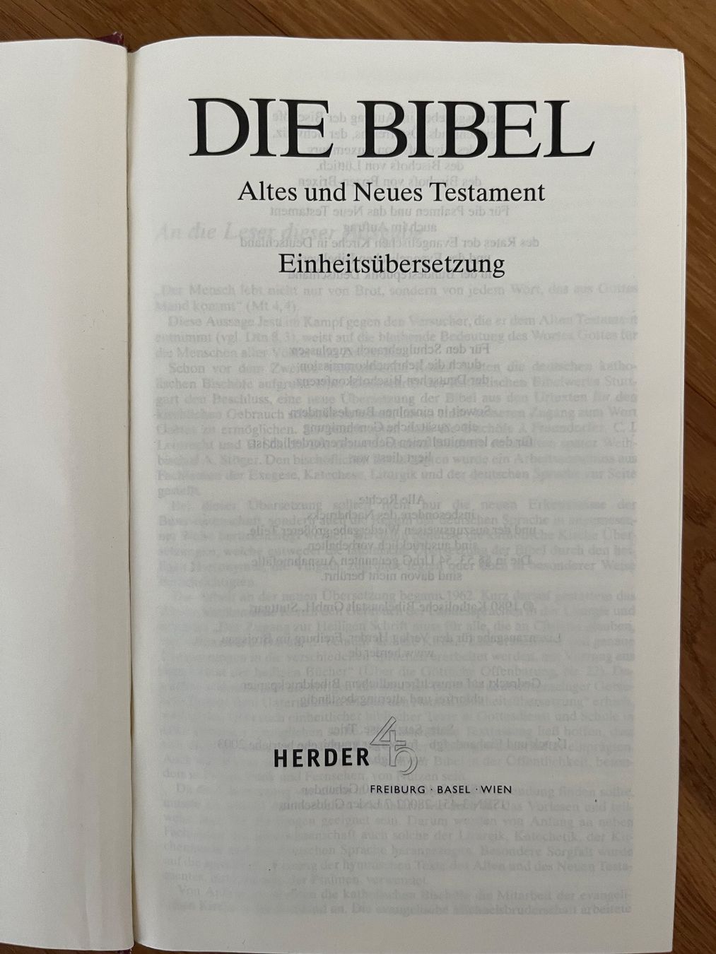 Libri: Die Bibel Einheitsübersetzung Altes & Neues Testament – Usato da Muotathal venduto da sch_h6cz 1