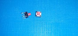 E-Switch Sensorschalter 6.0X7.3MM Rot TL1105EF250Q