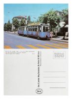 Lausanne Avenue de Chailly Tram Bahn TL Be 2/2 181 + B2