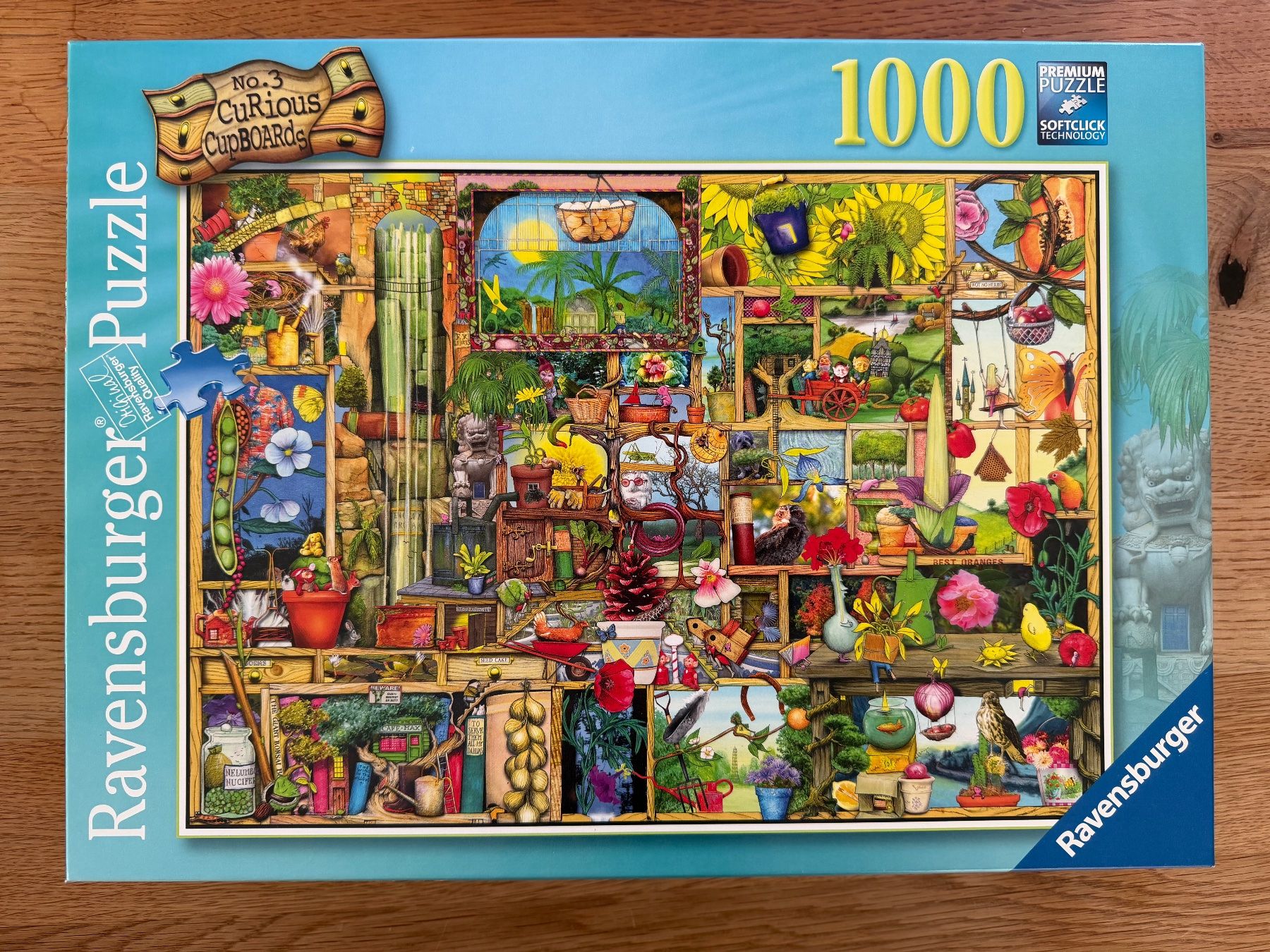 Puzzle: 2er Set Puzzle "Bücherregale" 1000 Teile – Usato da Herrliberg venduto da damianne 1