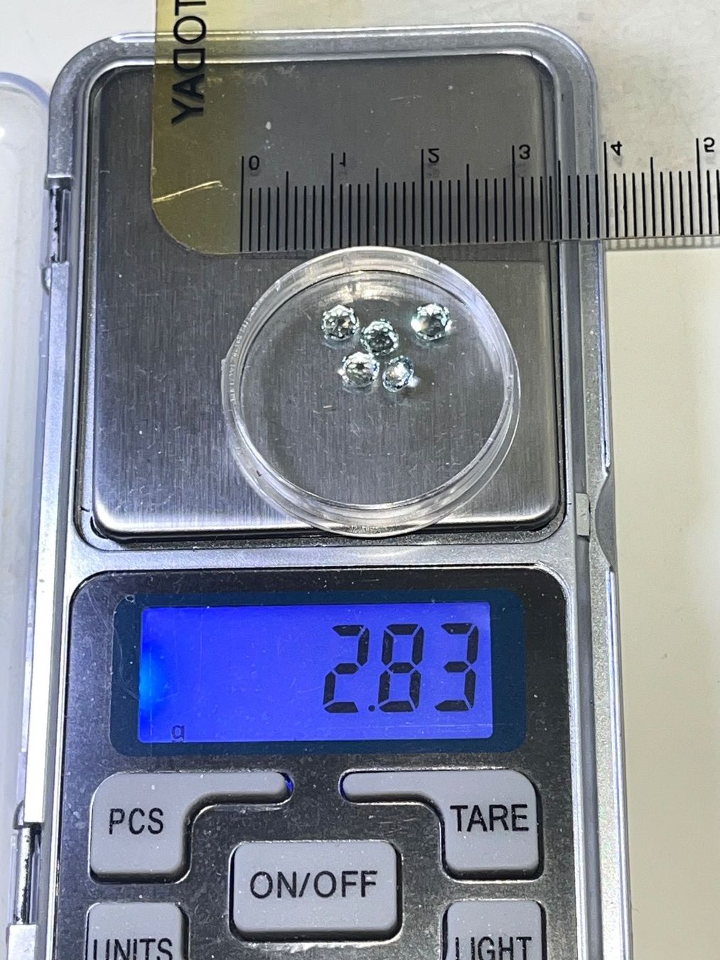 Pietre preziose: 5 Aquamarine hellblau oval, klar Blau – Usato da Bremgarten b. Bern venduto da barny2 2