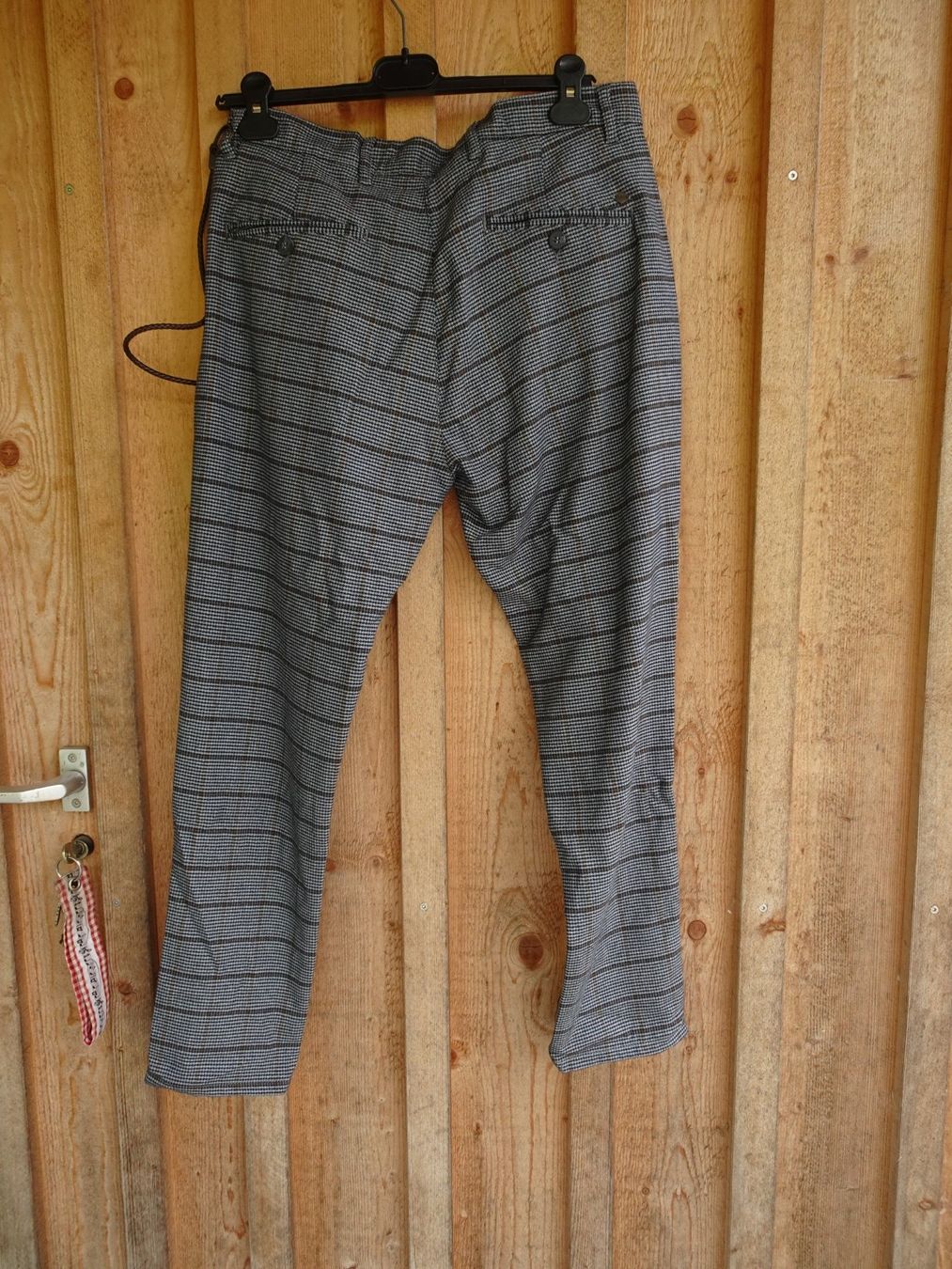 Pantaloni: Graue Slim Herren Winter-Hose von Solid Gr. L  - 240417 – Usato da Küssnacht am Rigi venduto da Good4Deckeli 2