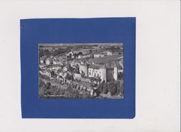 Carte postale Grandson Château vue aérienne