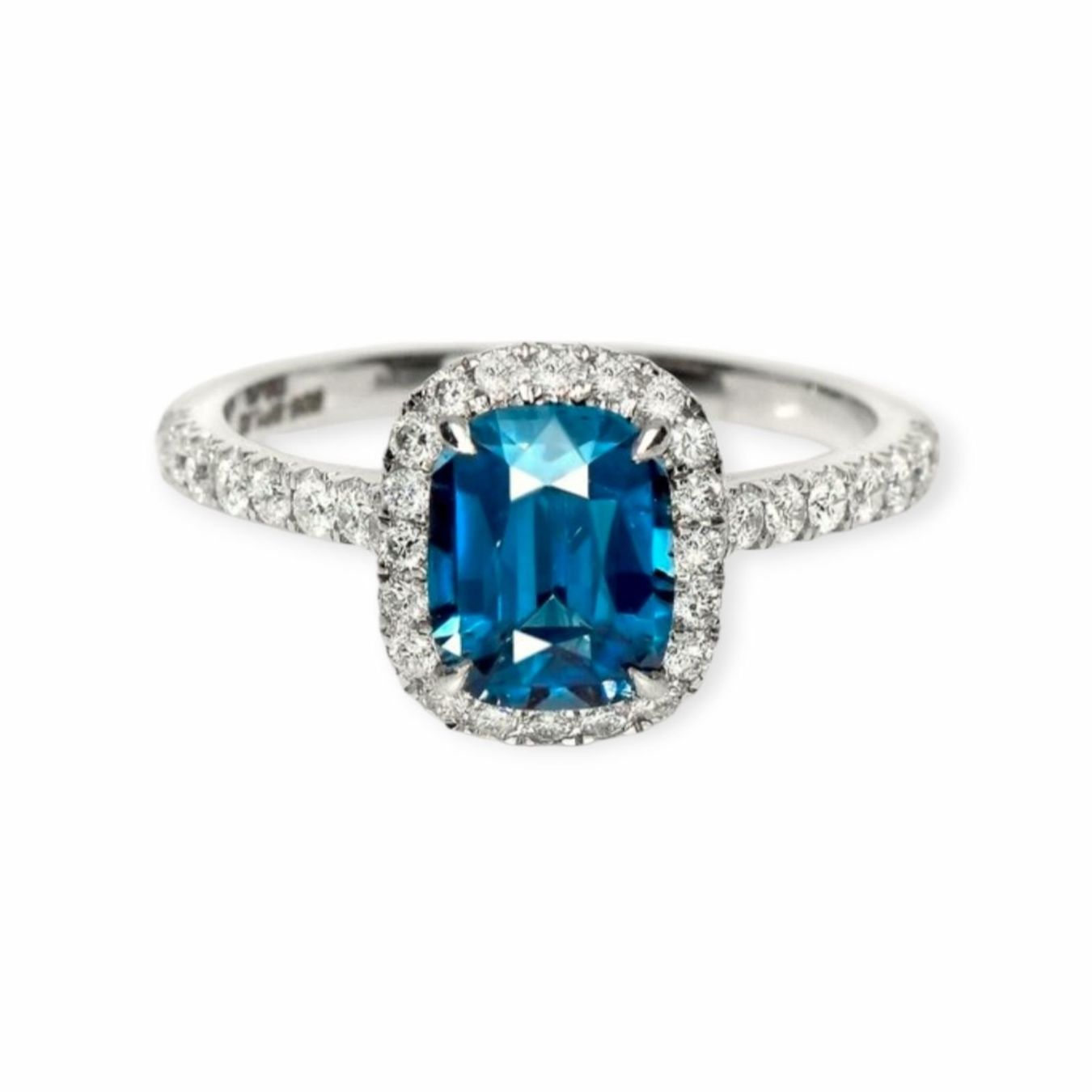 Anelli: Spinel-Ring 14k Weissgold 1,58ct – Nuovo e nell'imballaggio originale da Illnau venduto da Juwelier_Mahler_GmbH