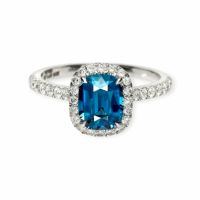 Spinel-Ring 14k Weissgold 1,58ct
