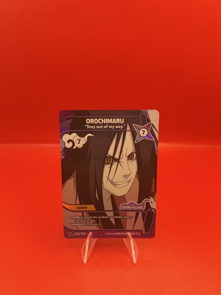 Sammelbilder & Trading cards: Naruto Mythos Trading Card Game Orochimaru 126/130 – Neu (gemäss Beschreibung) aus Wil SG von V_V_TCG