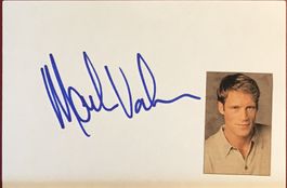 Mark Valley 1964- Autogramm signiert Karte m.Bild 10x15cm